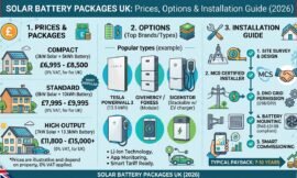Solar Battery Packages UK: Prices, Options & Installation Guide