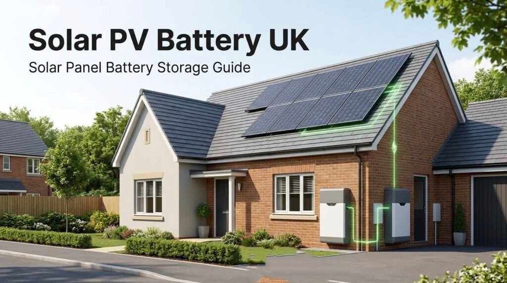Read more about the article Solar PV Battery UK: Complete Guide to Solar Panel Battery Storage, Costs & Benefits