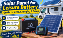 Solar Panel for Leisure Battery: Guide to Sizes, Charging & Setup