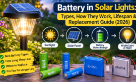 Battery in Solar Lights: Types, How They Work, Lifespan & Replacement Guide (2026)