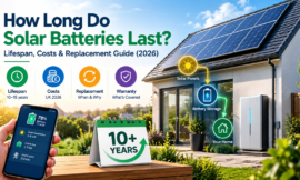 How Long Do Solar Batteries Last? Lifespan, Costs & Replacement Guide (2026)