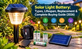 Solar Light Battery: Types, Lifespan, Replacement & Complete Buying Guide (2026)